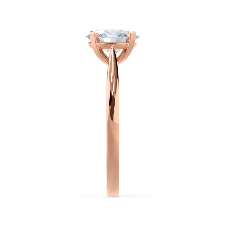 1.50 CT Oval Shaped Moissanite Solitaire Style Engagement Ring