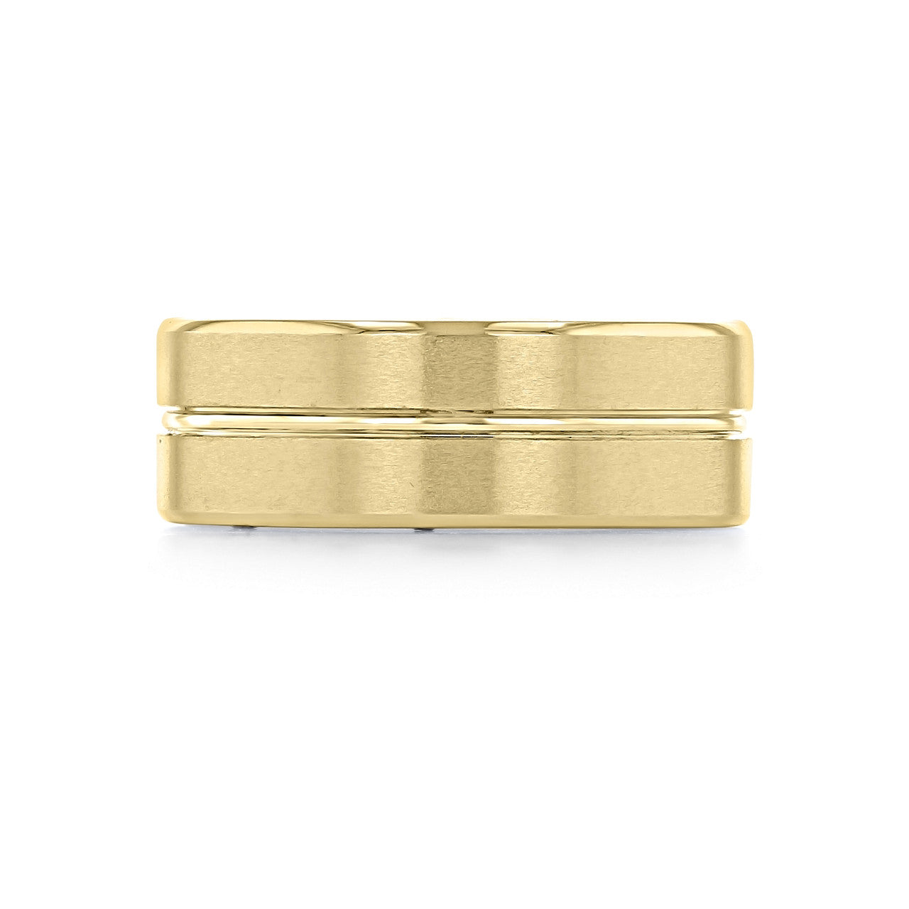 Men's Brushed Finish Classic Wedding Band