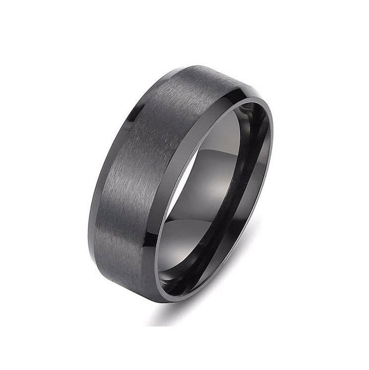 Brushed Finish Classic Wedding Band For Men