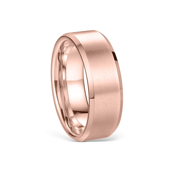 Brushed Finish Classic Wedding Band For Men