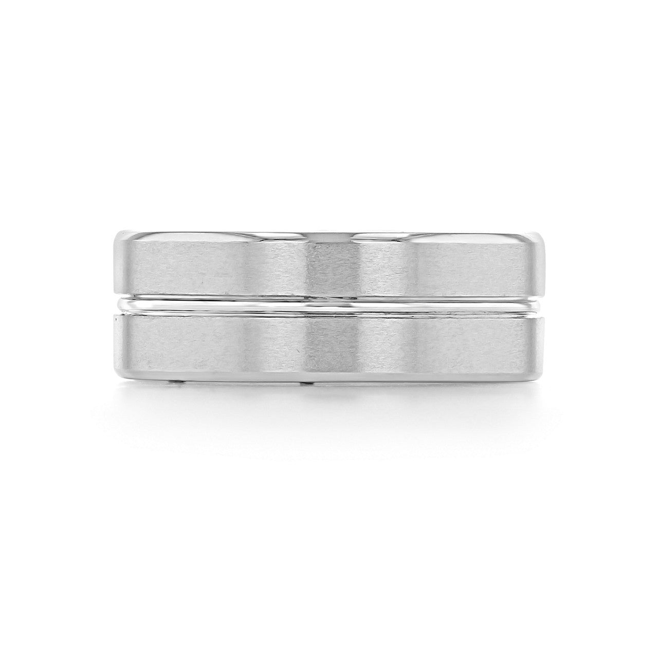 Men's Brushed Finish Classic Wedding Band