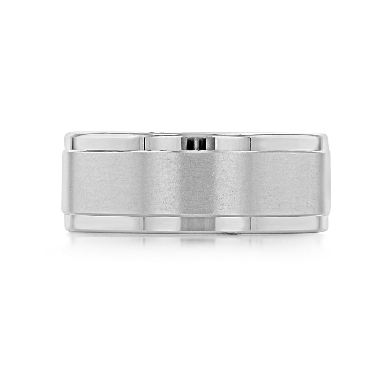 Brushed Finish Classic Wedding Band for Men