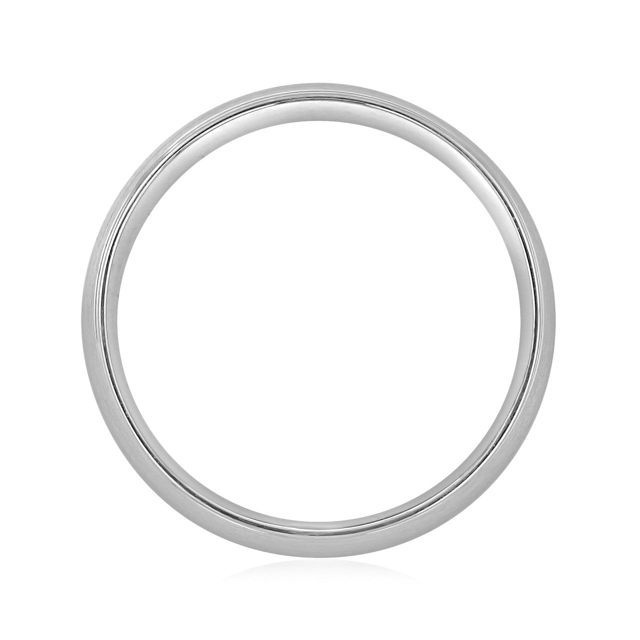 Brushed Finish Classic Men's Wedding Band