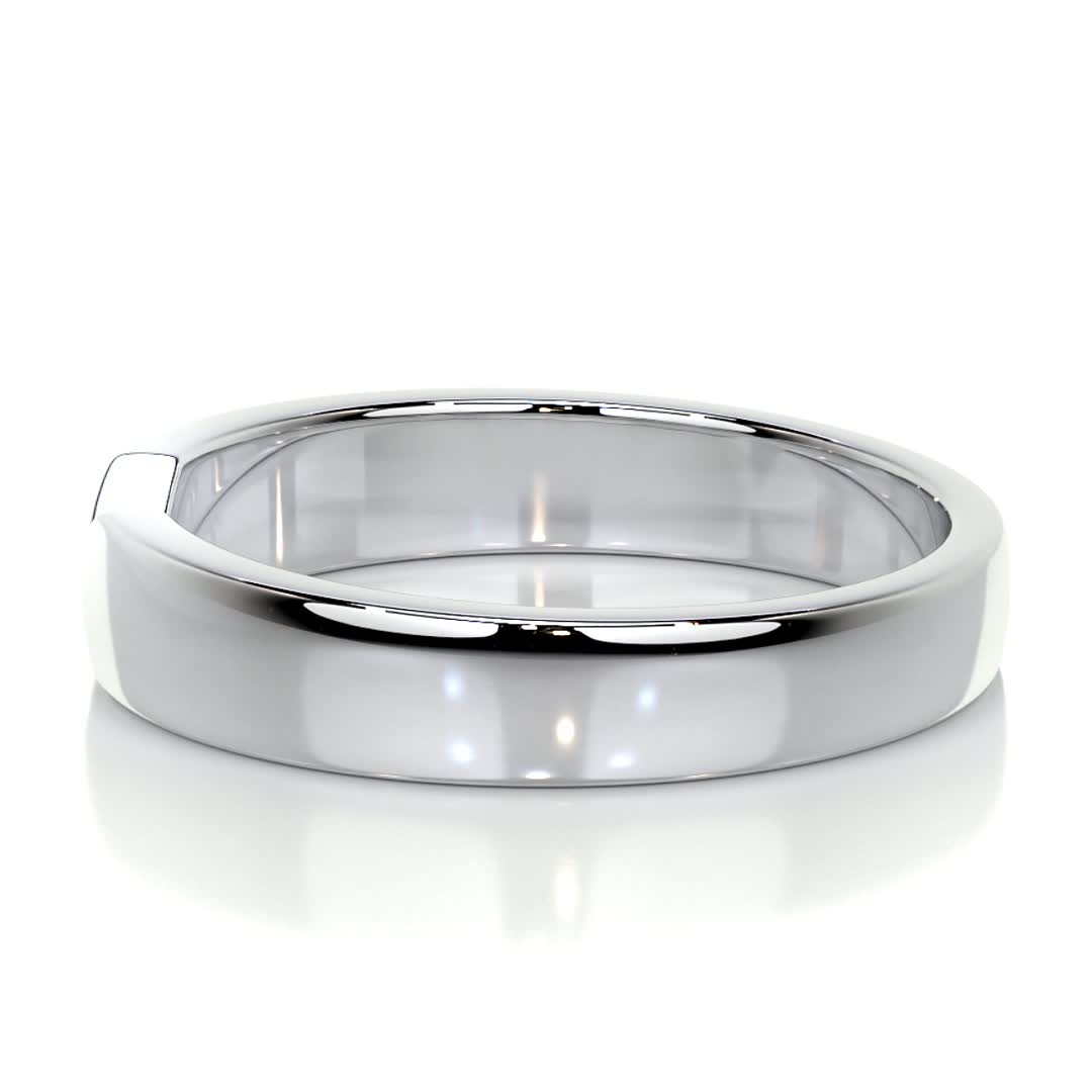 Polished Finish Classic Men's Wedding Band