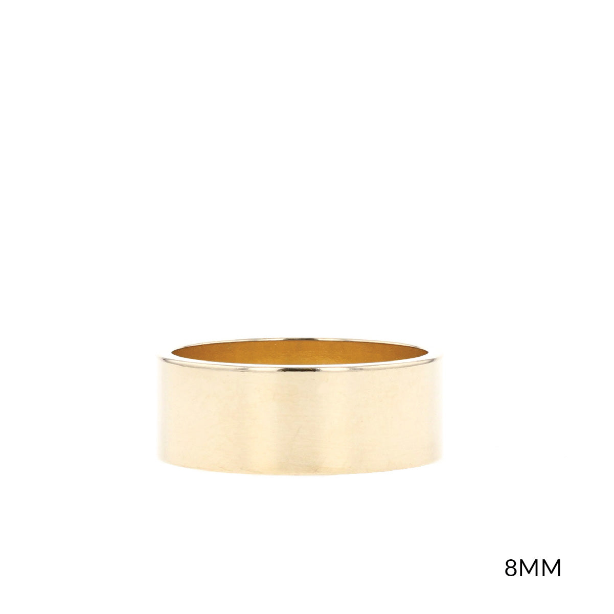 Satin-Finish Classic Yellow Gold Men's Band